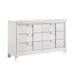 Elements International Twenty Nine Youth Dresser in White image